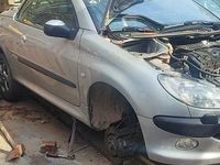 Gebraucht Peugeot 206 108 PS (79 kW) 2001 Silber Cabrio