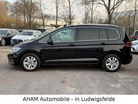 Gebraucht VW Touran Highline 150 PS (110 kW) 2021 Schwarz Van / Kleinbus