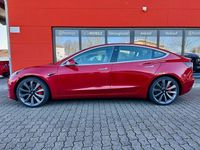 Gebraucht Tesla Model 3 Performance 377 kW (513 PS) 2019 Rot Limousine