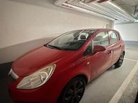 Gebraucht Opel Corsa 80 PS (58 kW) 2008 Rot Limousine