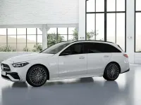 Gebraucht Mercedes C220 AMG 197 PS (144 kW) 2026 Weiß Kombi