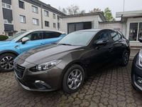 Gebraucht Mazda 3 Prime-Line 101 PS (74 kW) 2014 Obsidiangrau metallic Kleinwagen