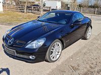 Second-hand Mercedes SLK200 184 CP (135 kW) 2008 Negru Cabrio