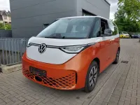 Gebraucht VW ID. Buzz Pro 150 kW (204 PS) 2023 Candyweiß/energetic orange me Van / Kleinbus