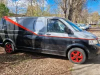 Gebraucht VW Transporter 132 PS (97 kW) 2007 Schwarz Van