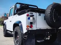 Gebraucht Land Rover Defender 122 PS (89 kW) 2014 Weiß Cabrio