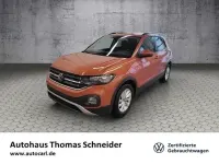Gebraucht VW T-Cross IQ Drive 110 PS (80 kW) 2023 Orange SUV