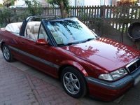 Gebraucht Rover 216 122 PS (89 kW) 1994 Rot Cabrio