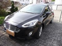 Gebraucht Ford Fiesta Titanium 95 PS (69 kW) 2020 Schwarz Kleinwagen
