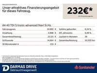 Gebraucht Audi A4 Advanced 204 PS (150 kW) 2022 Schwarz Limousine