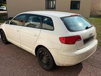 Gebraucht Audi A3 125 PS (91 kW) 2008 Weiß Kleinwagen