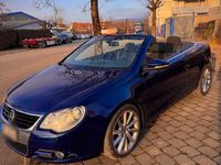 Gebraucht VW Eos 200 PS (147 kW) 2009 Blau Cabrio