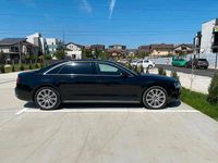 Second-hand Audi A8L 333 CP (244 kW) 2014 Negru Berlinǎ
