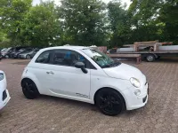Gebraucht Fiat 500 Pop 69 PS (50 kW) 2008 Weiß Kleinwagen