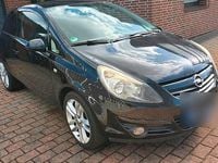 Gebraucht Opel Corsa 80 PS (58 kW) 2010 Schwarz Kleinwagen