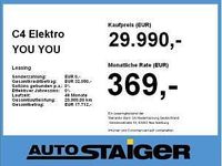 Neu Citroën e-C4 100 kW (136 PS) 2026 Grün (manhattangrün) SUV