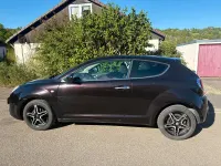 Gebraucht Alfa Romeo MiTo Turismo 95 PS (69 kW) 2008 Schwarz Kleinwagen