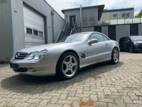 Gebraucht Mercedes SL500 306 PS (225 kW) 2002 Silber Cabrio