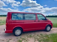Gebraucht VW Multivan Trendline 84 PS (61 kW) 2018 Rot Van / Kleinbus