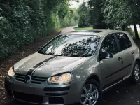 Gebraucht VW Golf V 102 PS (75 kW) 2005 Gelb Kleinwagen