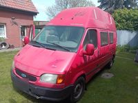 Second-hand Ford Transit 85 CP (62 kW) 1995 Roșu Van