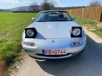 Gebraucht Mazda MX5 116 PS (85 kW) 1993 Silber Cabrio