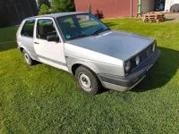 Gebraucht VW Golf II 70 PS (51 kW) 1991 Silber Kleinwagen