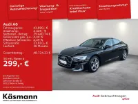 Gebraucht Audi A6 S-Line 299 PS (219 kW) 2024 Mythosschwarz metallic Limousine