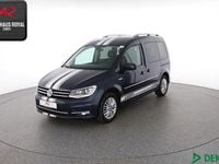 Gebraucht VW Caddy Highline 125 PS (91 kW) 2017 Starlight blue Van / Kleinbus