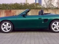 Gebraucht Porsche Boxster 220 PS (161 kW) 2000 Grün Cabrio
