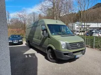 Second-hand VW Crafter 109 CP (80 kW) 2012 Verde Van