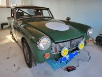 Używany MG Midget 69 KM (50 kW) 1965 Zielony Kabriolet
