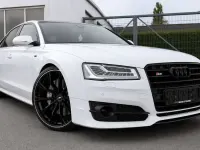 Usata Audi S8 plus 605 CV (444 kW) 2017 Bianco Berlina