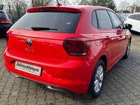 Gebraucht VW Polo Highline 95 PS (69 kW) 2021 Rot Limousine