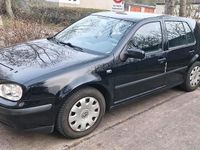 Gebraucht VW Golf IV 2001 Schwarz Kleinwagen