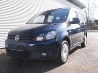 Gebraucht VW Caddy Trendline 140 PS (102 kW) 2014 Blau Van / Kleinbus