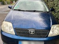 Gebraucht Toyota Corolla 110 PS (80 kW) 2003 Blau Kombi