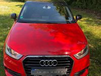 Brugt Audi A1 S-Line 122 HK (89 kW) 2015 Rød Hatchback