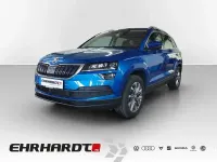 Gebraucht Skoda Karoq Clever 150 PS (110 kW) 2021 Blau SUV