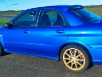 Gebraucht Subaru WRX STI 280 PS (205 kW) 2005 Blau Limousine