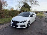 Gebraucht Peugeot 308 SW GT-line 131 PS (96 kW) 2018 Weiß Kombi