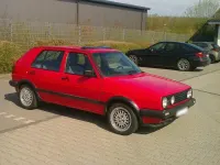 Gebraucht VW Golf II GT 90 PS (66 kW) 1990 Rot Kleinwagen