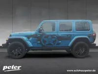 Gebraucht Jeep Wrangler Sahara 272 PS (200 kW) 2024 Hydro blue SUV