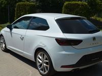Usata Seat Leon 140 CV (102 kW) 2013 Bianco Coupé