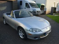 Gebraucht Mazda MX5 110 PS (80 kW) 2002 Silber Cabrio
