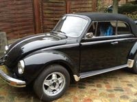 Gebraucht VW Käfer 50 PS (36 kW) 1976 Schwarz Cabrio