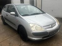 Käytetty Honda Civic 90 HP (66 kW) 2002 Hopea Viistoperä