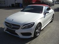 Gebraucht Mercedes C220 AMG 170 PS (125 kW) 2018 Weiß Cabrio
