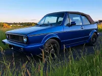 Gebraucht VW Golf Cabriolet 98 PS (72 kW) 1991 Blau Cabrio