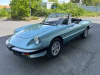 Gebraucht Alfa Romeo Spider 103 PS (75 kW) 1984 Blau Cabrio